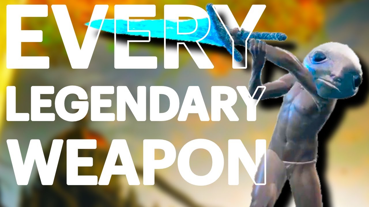 Using Every Legendary Weapon To Beat Elden Ring